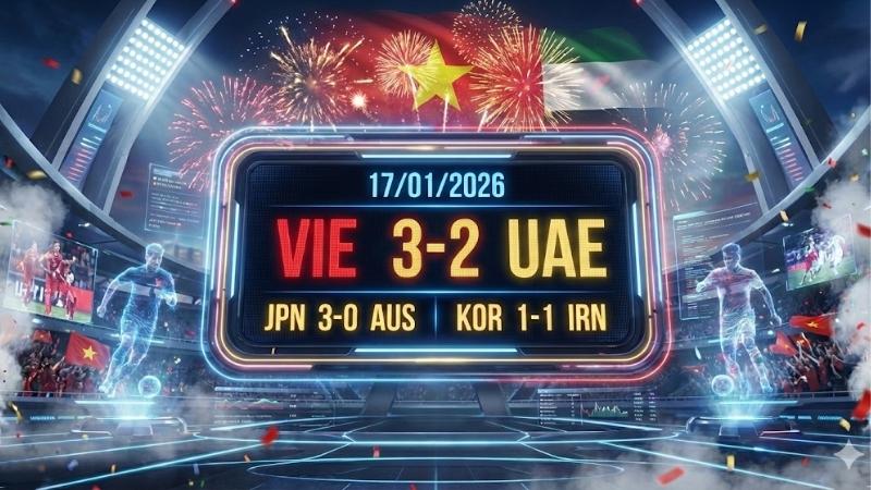 Kết quả bóng đá hôm nay 17/1/2026 - Tin nóng nhất ket-qua-bong-da-hom-nay-17-1-2026-cap-nhat-ket-qua-loat-tran-nong-nhat
